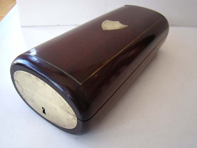 A fine brass mounted gentlemen's Campaign style shaving kit and dressing case circa 1850-1860